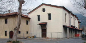 Restauro del santuario di Santa Maria del Lavello, Calolziocorte: facciata esterna della chiesa